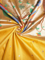 Load image into Gallery viewer, Yellow Color Kanchipuram Paithani Saree With Trending Zari Weaving Work (Royal Casino-Yellow-sd_at)