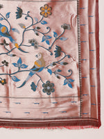 Load image into Gallery viewer, Gajri Color Kanchipuram Paithani Saree With Trending Zari Weaving Work (Six Lane-Gajri-sd_at)