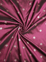 Load image into Gallery viewer, Purple Color Silk Cotton Paithani Saree With Zari Weaving Work (Balika-purple-sd)