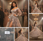 Load image into Gallery viewer, Digital Printed Premium Unstitched Fabric Material For All Designer OutFit-DC-017