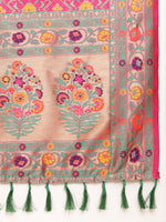 Load image into Gallery viewer, Pink Color Banarasi Silk Saree (Harrier-Pink-sd_at)