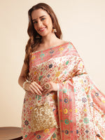 Load image into Gallery viewer, Off White Color Banarasi Silk Saree (Harrier-Off White-sd_at)