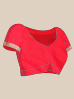 Load image into Gallery viewer, Gajri Color Banarasi Soft Silk Handloom Weaving Silk Saree (Tulsi-2-Gajri-sd_at)