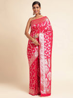 Load image into Gallery viewer, Rani Color Pure Silk Saree (Ragini-Rani-sd_at)
