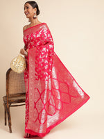 Load image into Gallery viewer, Rani Color Pure Silk Saree (Ragini-Rani-sd_at)