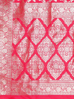 Load image into Gallery viewer, Rani Color Pure Silk Saree (Ragini-Rani-sd_at)