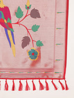 Load image into Gallery viewer, Gajri Color Kanchipuram Silk Sarees Full Weaving Silk Saree (Rasam-Gajri-sd_at)