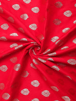 Load image into Gallery viewer, Gajri Color Banarasi Lichi Silk Saree (Mannat-Gajri-sd_at)