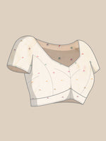 Load image into Gallery viewer, Off White Color Silk Weaving (Pashmina-Off White-sd_at)