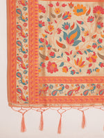 Load image into Gallery viewer, Peach Color Kanchipuram Lichi Silk Paithani Saree (Simran-Peach-sd_at)