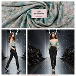 Load image into Gallery viewer, Premium Satin Georgette Digital Printed Fabric – Unstitched Fabric for All Outfits - DC-002