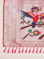 Load image into Gallery viewer, Peach Color Kanchipuram Paithani Saree With Trending Zari Weaving Work (Hockey-Peach-sd_at)