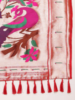 Load image into Gallery viewer, Red Color Kanchipuram Paithani Saree With Trending Zari Weaving Work (RRR-Red-sd_at)