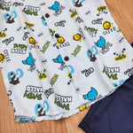 Load image into Gallery viewer, Charming Kids' Cartoon Print Summer Set for Boy by MAGNITE(BB_25279)