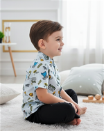 Load image into Gallery viewer, Charming Kids' Cartoon Print Shirt for Boy by MAGNITE