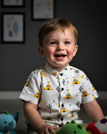 Load image into Gallery viewer, Fun & Stylish Teepee Print Kids' Shirt for Boy by MAGNITE