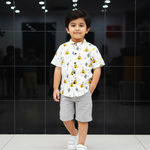 Load image into Gallery viewer, Fun & Stylish Teepee Print Kids' Shirt for Boy by MAGNITE