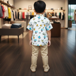 Load image into Gallery viewer, Charming Kids' Cartoon Print Shirt for Boy by MAGNITE