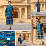 Load image into Gallery viewer, Digital Printed Premium Unstitched Fabric Material For All Designer OutFit-DC-014