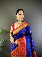 Load image into Gallery viewer, Opulent Jacquard Saree by Magnite