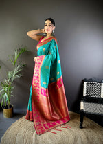 Load image into Gallery viewer, Opulent Jacquard Saree by Magnite