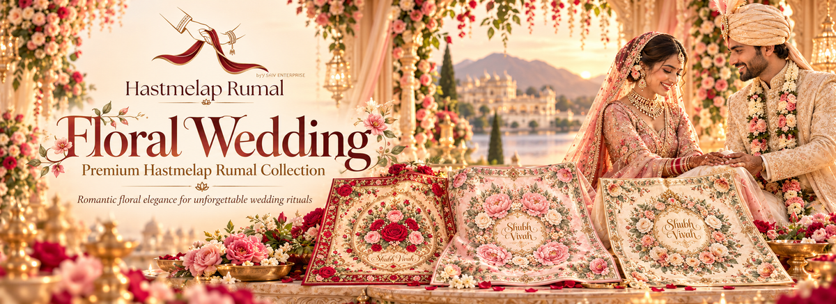 Floral Wedding Rumal