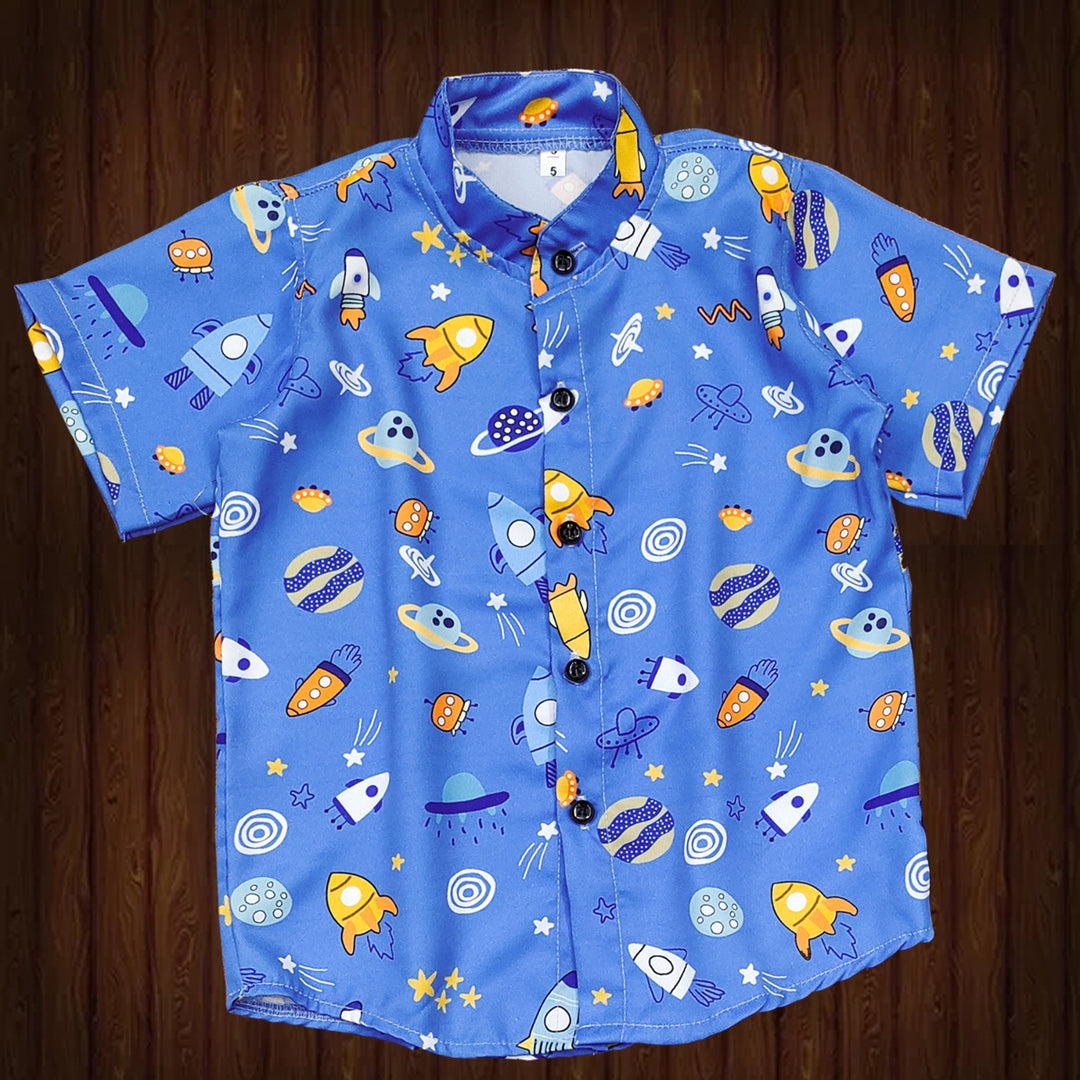 Kids' Space Adventure Shirt for Boy by MAGNITE