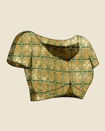 Load image into Gallery viewer, Green Color Banarasi Lichi Soft Silk Weaving With Gold Jari Butti  (Docomo-Green-sd_at)
