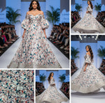 Load image into Gallery viewer, Digital Printed Premium Unstitched Fabric Material For All Designer OutFit-DC-016
