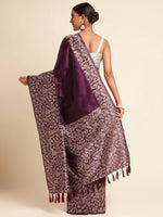 Load image into Gallery viewer, Wine Color Kanchipuram Paithani Saree With Trending Zari Weaving Work (SNL-Wine-sd_at)
