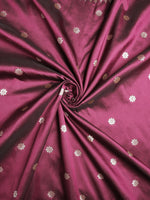 Load image into Gallery viewer, Purple Color Silk Cotton Paithani Saree With Zari Weaving Work (Balika-purple-sd)
