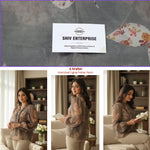 Load image into Gallery viewer, Digital Printed Premium Unstitched Fabric Material For All Designer OutFit-DC-017
