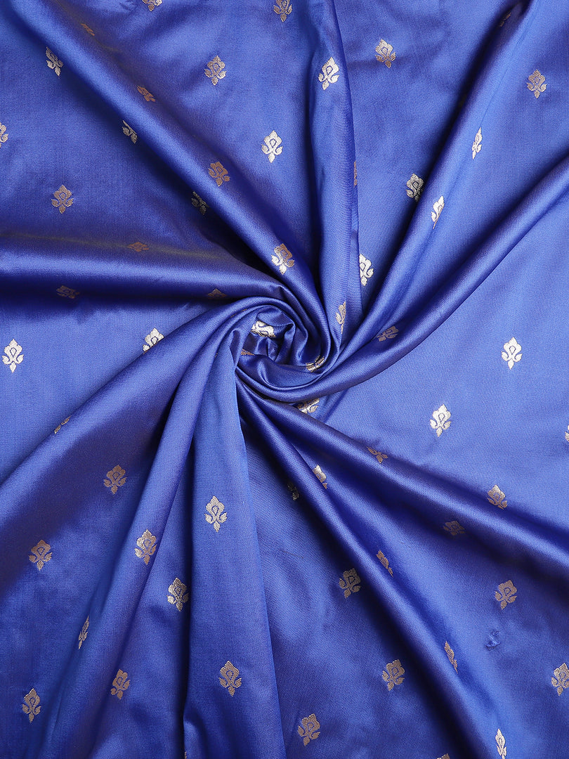 Royal Blue Color Banarasi Silk Saree (Venue-Royal Blue-sd_at)