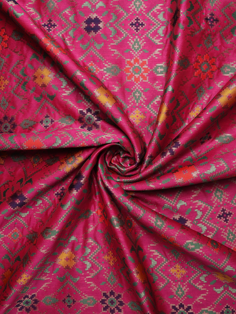 Pink Color Banarasi Silk Saree (Harrier-Pink-sd_at)