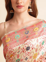 Load image into Gallery viewer, Off White Color Banarasi Silk Saree (Harrier-Off White-sd_at)
