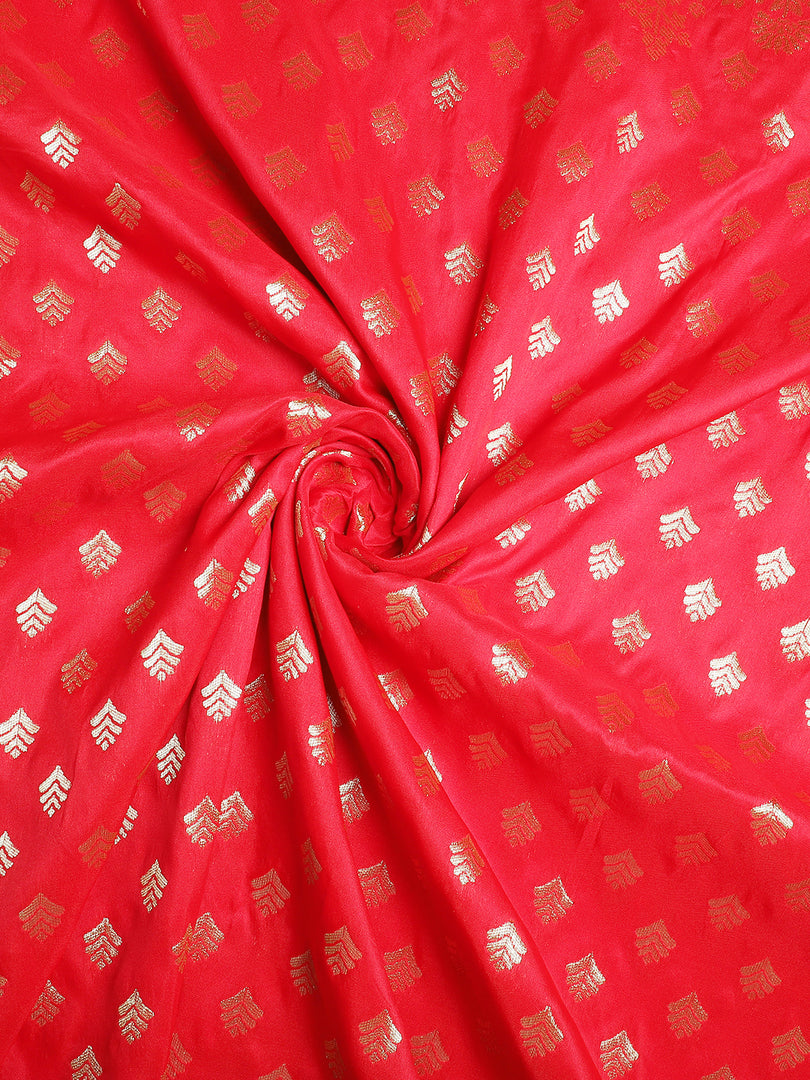 Gajri Color Banarasi Soft Silk Handloom Weaving Silk Saree (Tulsi-2-Gajri-sd_at)