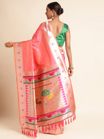 Load image into Gallery viewer, Pink Color Banarasi Soft Silk Handloom Weaving Silk Saree (Mayura-Pink-sd_at)
