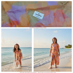 Load image into Gallery viewer, Chinon Digital Printed Pastel Multicolor Fabric – Unstitched Fabric for Gowns, Dresses &amp; Kidswear - DC-004
