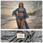 Load image into Gallery viewer, Chinon Digital Printed Geometry Design Fabric | Premium Unstitched Material - DC-005
