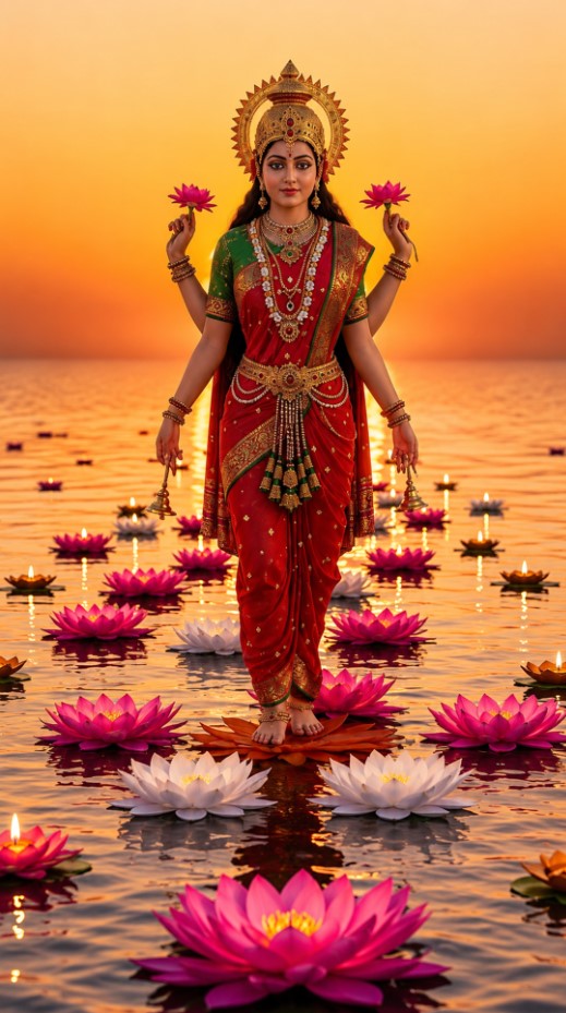 Premium Multicolour Decorative Backdrop for Mandir, Pooja Room & Home Wall Decor