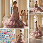 Load image into Gallery viewer, Digital Printed Premium Unstitched Fabric Material For All Designer OutFit-DC-024
