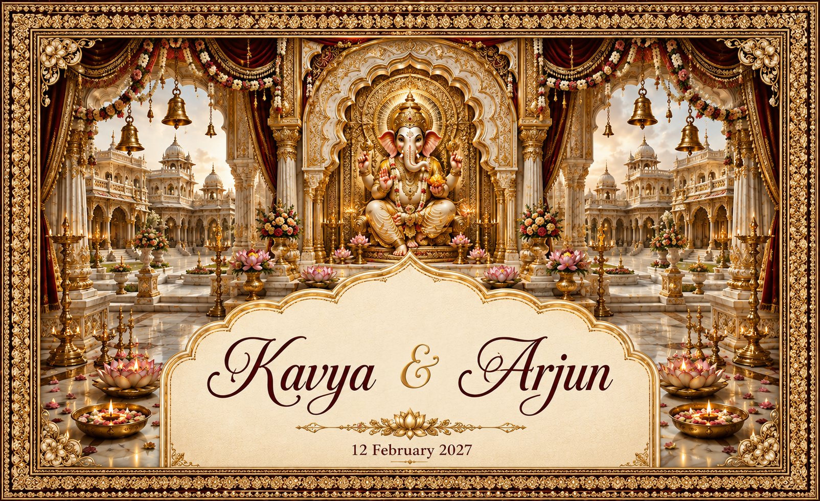 Ganesh Imperial Palace Court personalized Antarpat