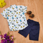 Load image into Gallery viewer, Charming Kids&#39; Cartoon Print Summer Set for Boy by MAGNITE(BB_25279)
