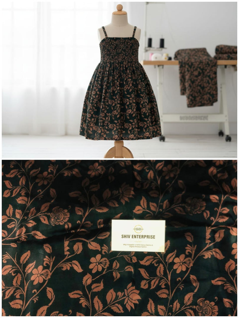 Digital Printed Premium Unstitched Fabric Material For All Designer OutFit-DC-026