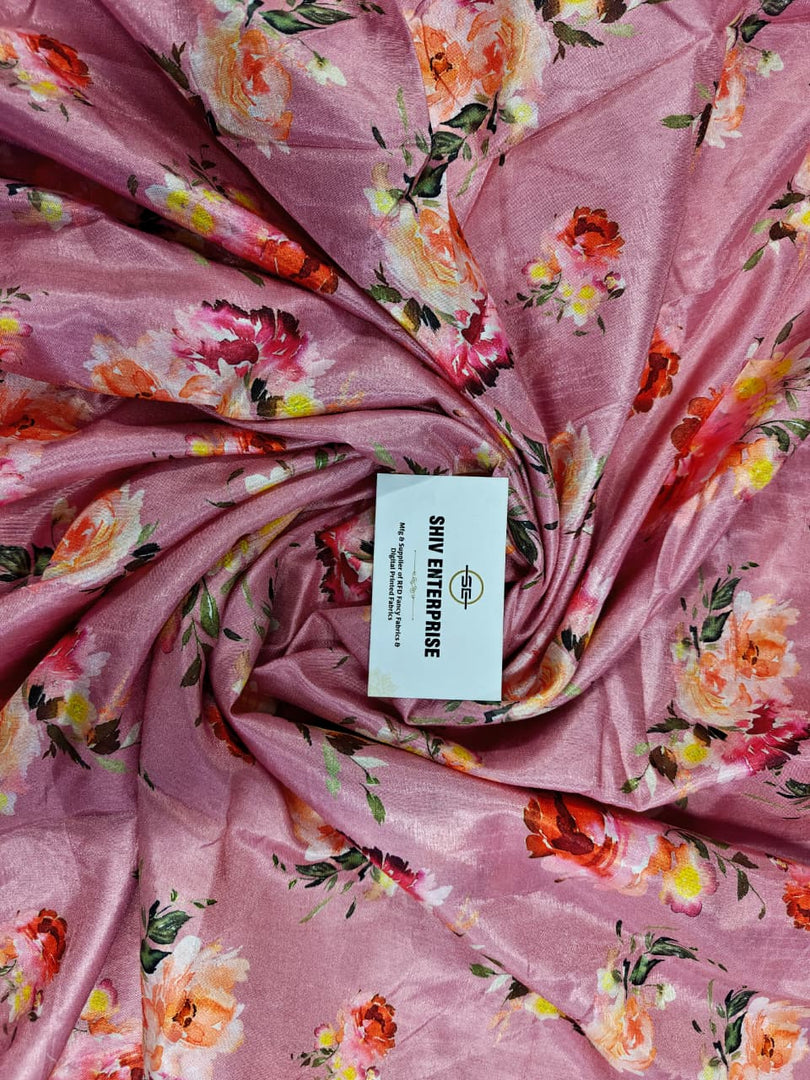 Digital Printed Premium Unstitched Fabric Material For All Designer OutFit-DC-034