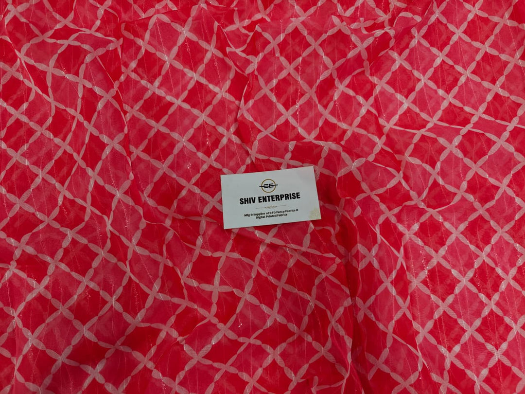 Digital Printed Premium Unstitched Fabric Material For All Designer OutFit-DC-038