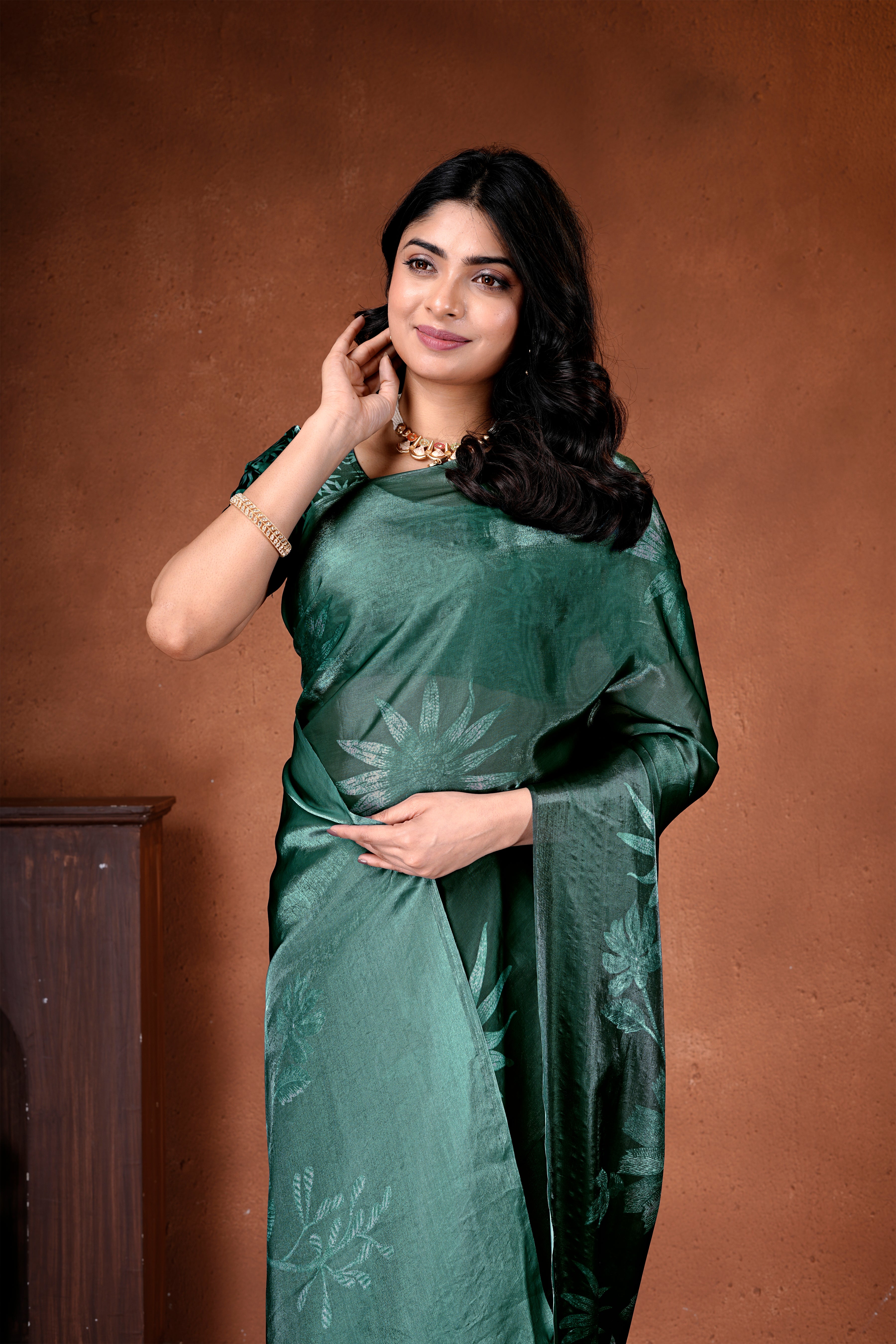 Instant Drape Saree - 1 Minute Ready to Wear Saree with Attached Blouse