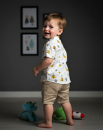 Load image into Gallery viewer, Fun &amp; Stylish Teepee Print Kids' Shirt for Boy by MAGNITE