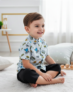 Load image into Gallery viewer, Charming Kids' Cartoon Print Shirt for Boy by MAGNITE