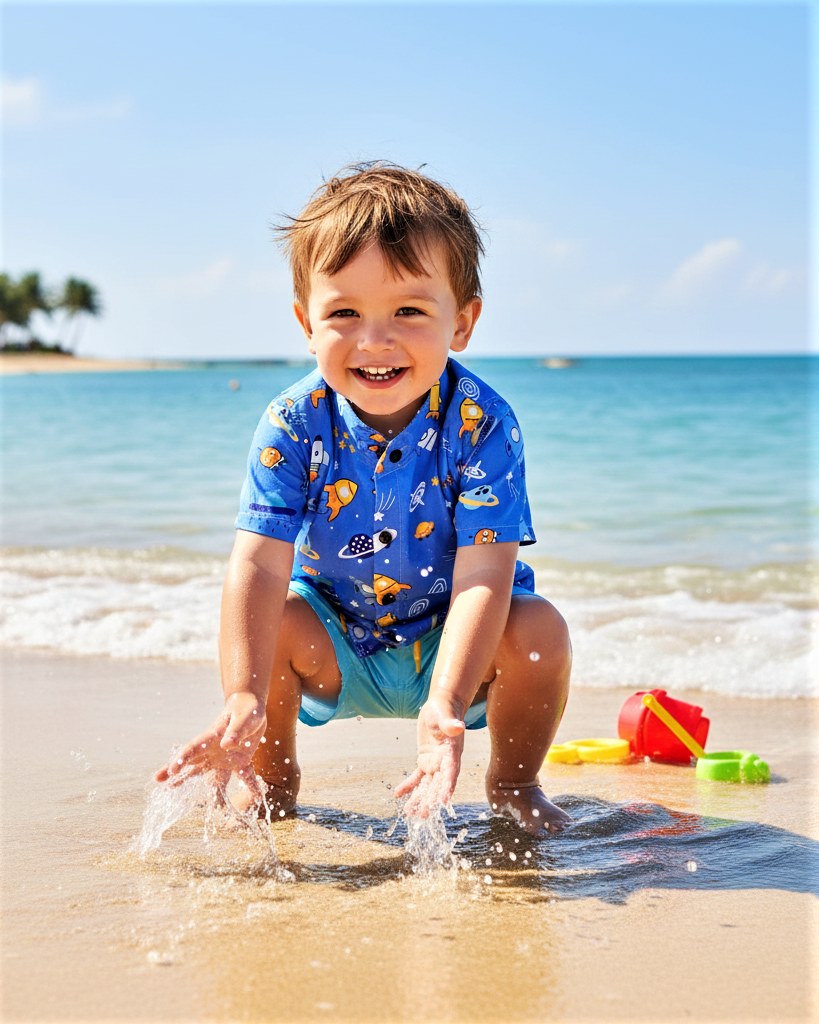 Kids' Space Adventure Shirt for Boy by MAGNITE